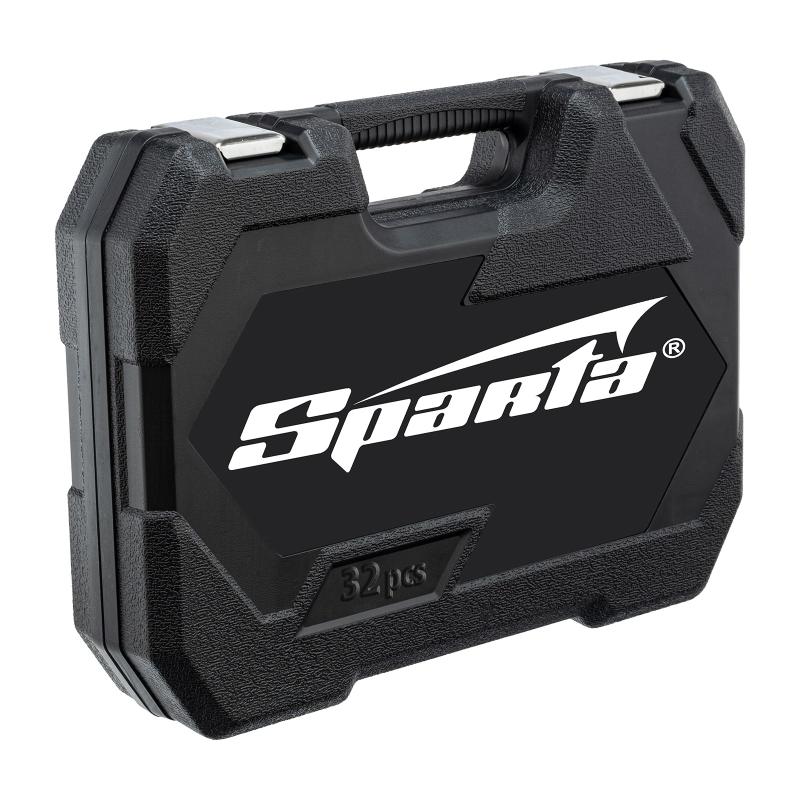 Jogo de Ferramentas Encaixe 1/2pol. Maleta Plastica 32pcs - Sparta